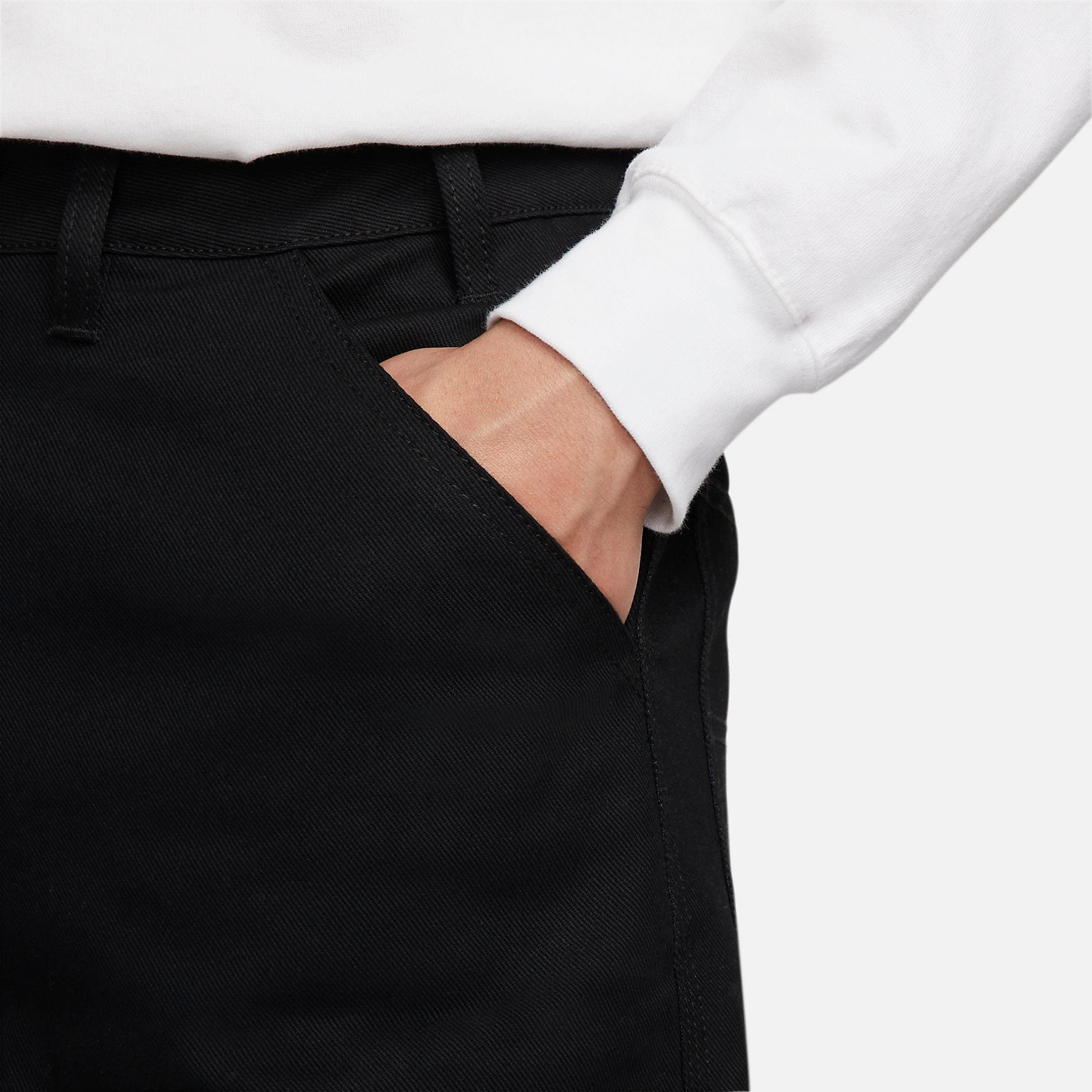 Nike Life Carpenter Pants 'Black' FB7199-010