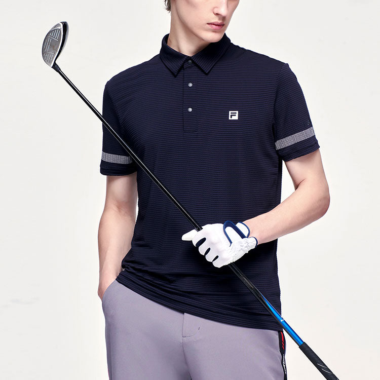 FILA Athletics Casual Golf Short Sleeve polo Blue A11M125159F-NV