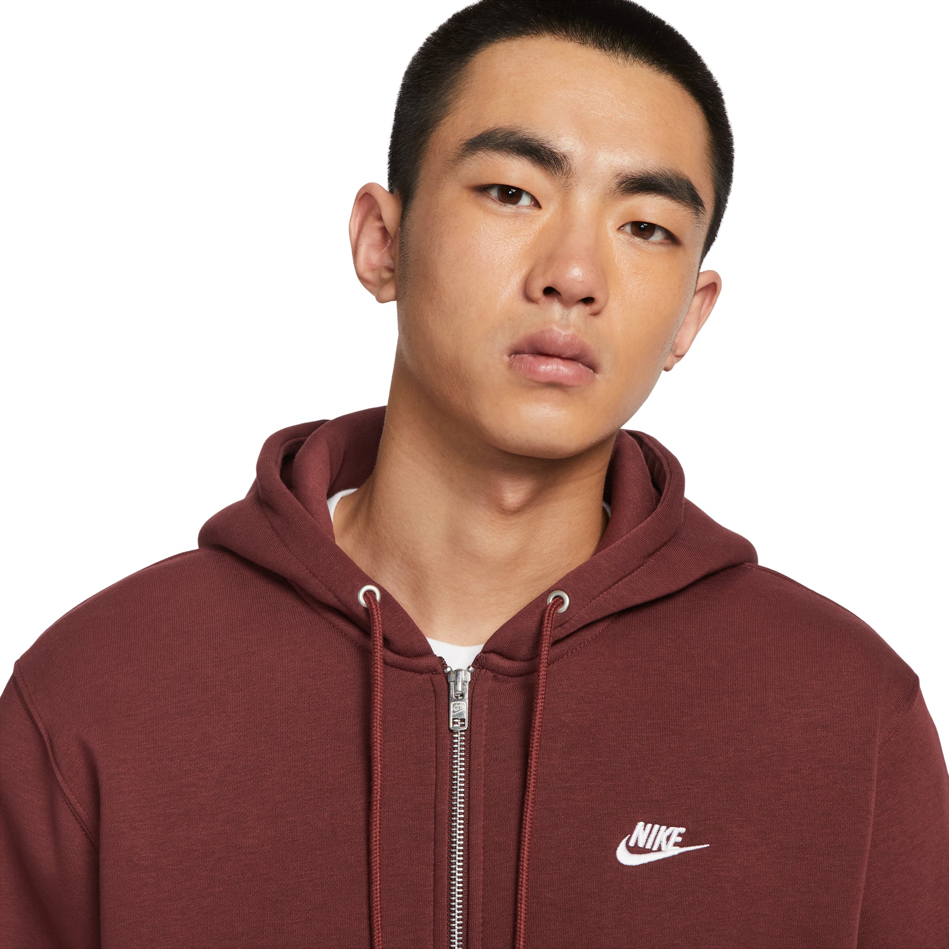 Nike Club Fleece Hoodie 'Deep Team Red' FN3862-619