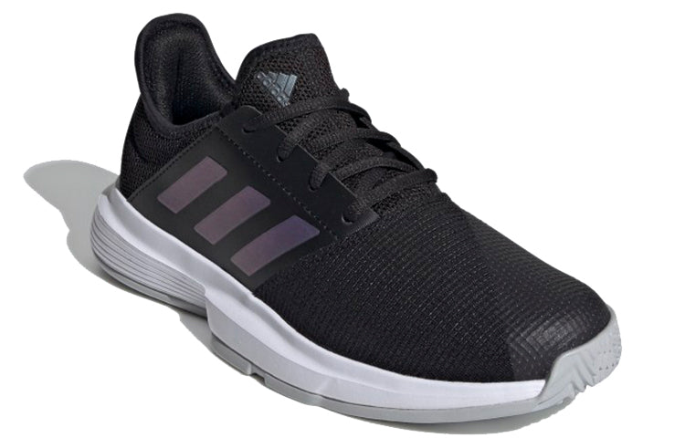 (WMNS) adidas Gamecourt Black/Purple FY3378