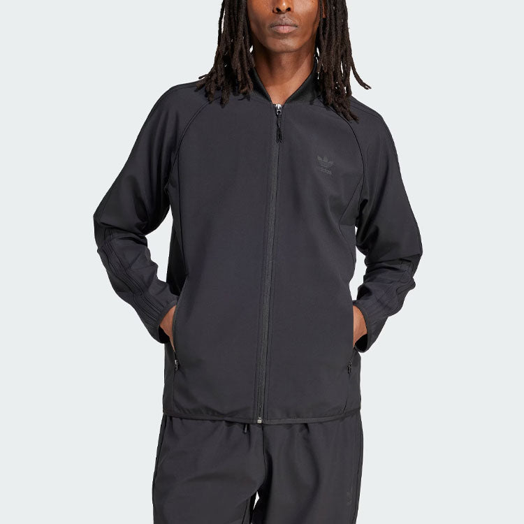 adidas Originals SST Bonded Track Top Asia Sizing 'Black' IM9883