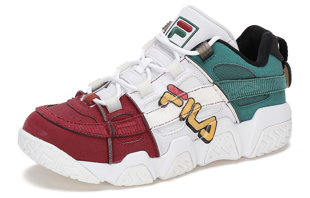 (WMNS) FILA FUSION ADE Barricade 'White Red Green' T12W041202FWA