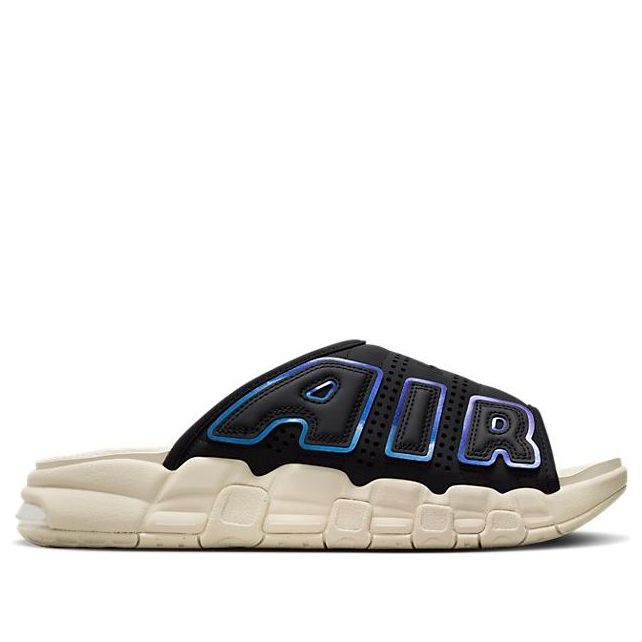 Nike Air More Uptempo Slide 'Black Sanddrift Iridescent' FB7799-001