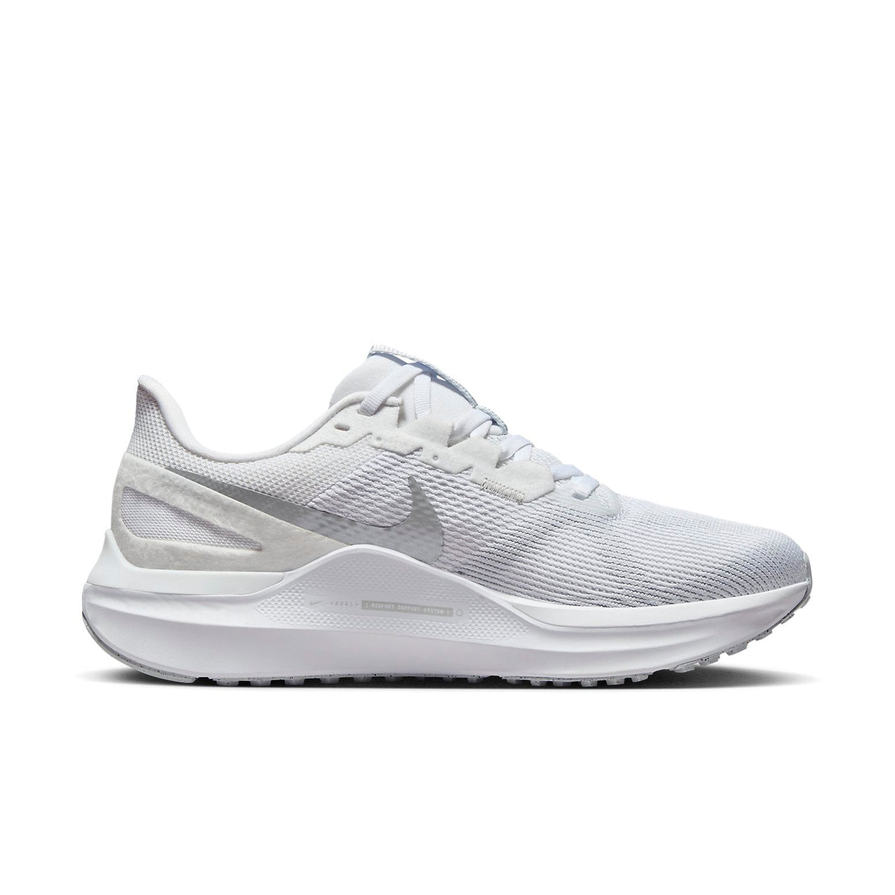 (WMNS) Nike Air Zoom Structure 25 Wide 'White Metallic Silver' FN7996-100
