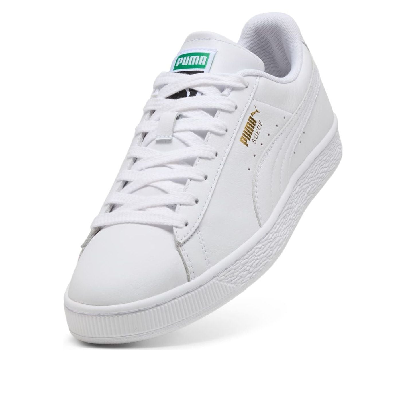 (WMNS) PUMA Suede 'White Archive Green' 409468-01