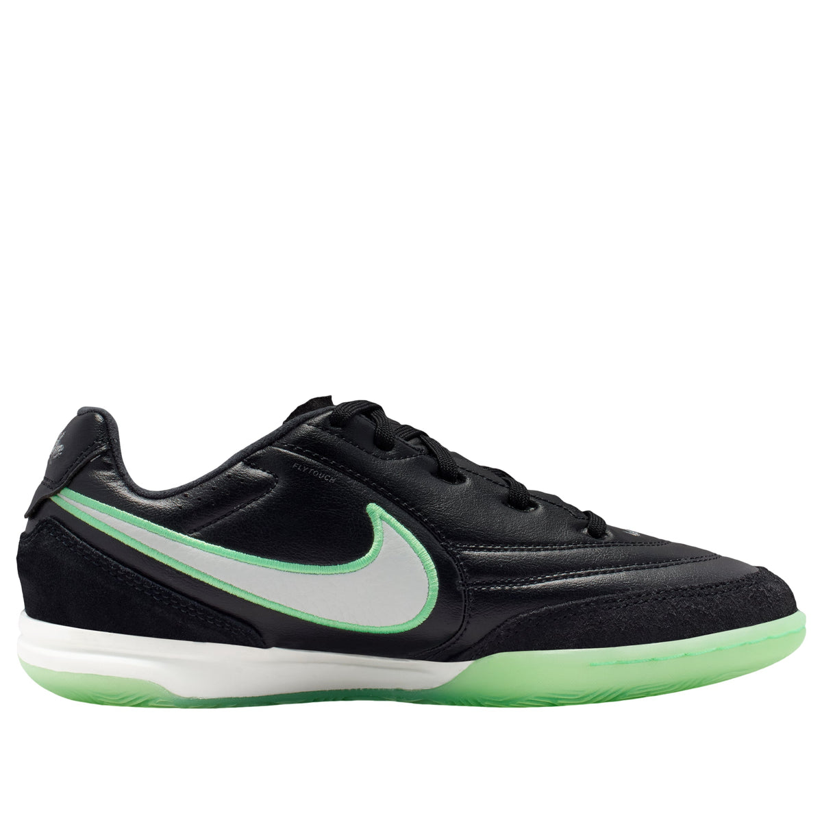 (GS) Nike Jr. Tiempo Streetgato 'Black Illusion Green' IB5039-001