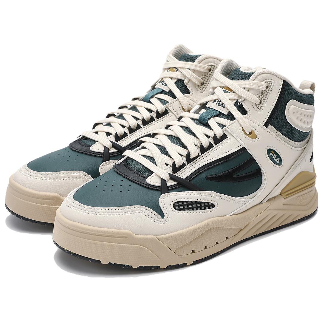 (WMNS) FILA High-Top Sneakers 'White Green' F12W341212FBP
