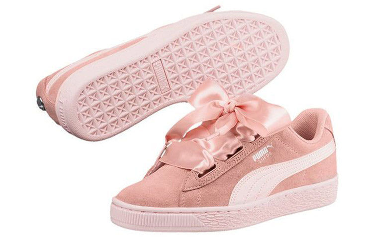 (GS) PUMA Suede Heart Jewel Pink 365138-01