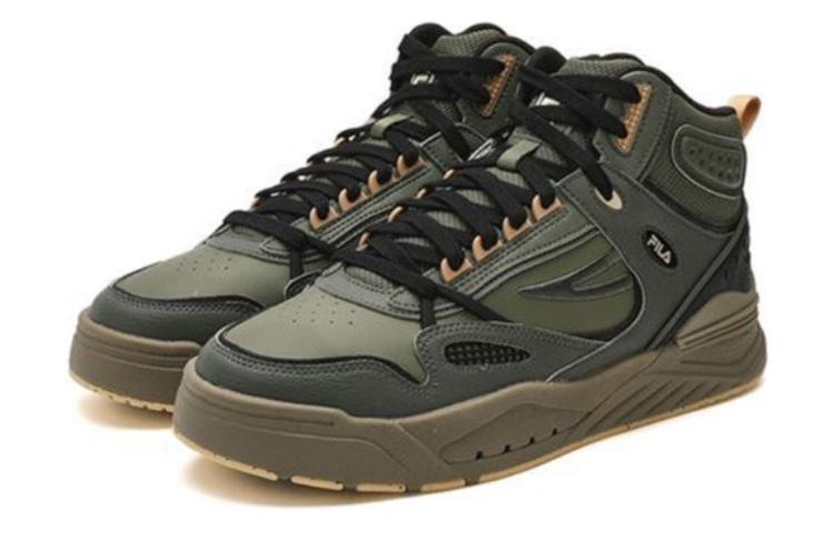 FILA Slam Mid Skate Shoes 'Green Black' F12M341212FBT