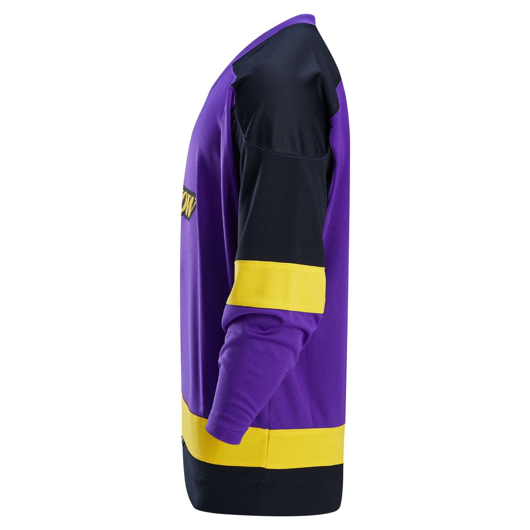 Air Jordan Los Angeles Lakers City Edition NBA Hockey Jersey Asia Sizing 'Field Purple Black Amarillo' FZ0350-504