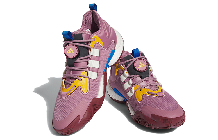 adidas BYW Select Basketball Shoes 'Wonder Orchid Off White' IE9304