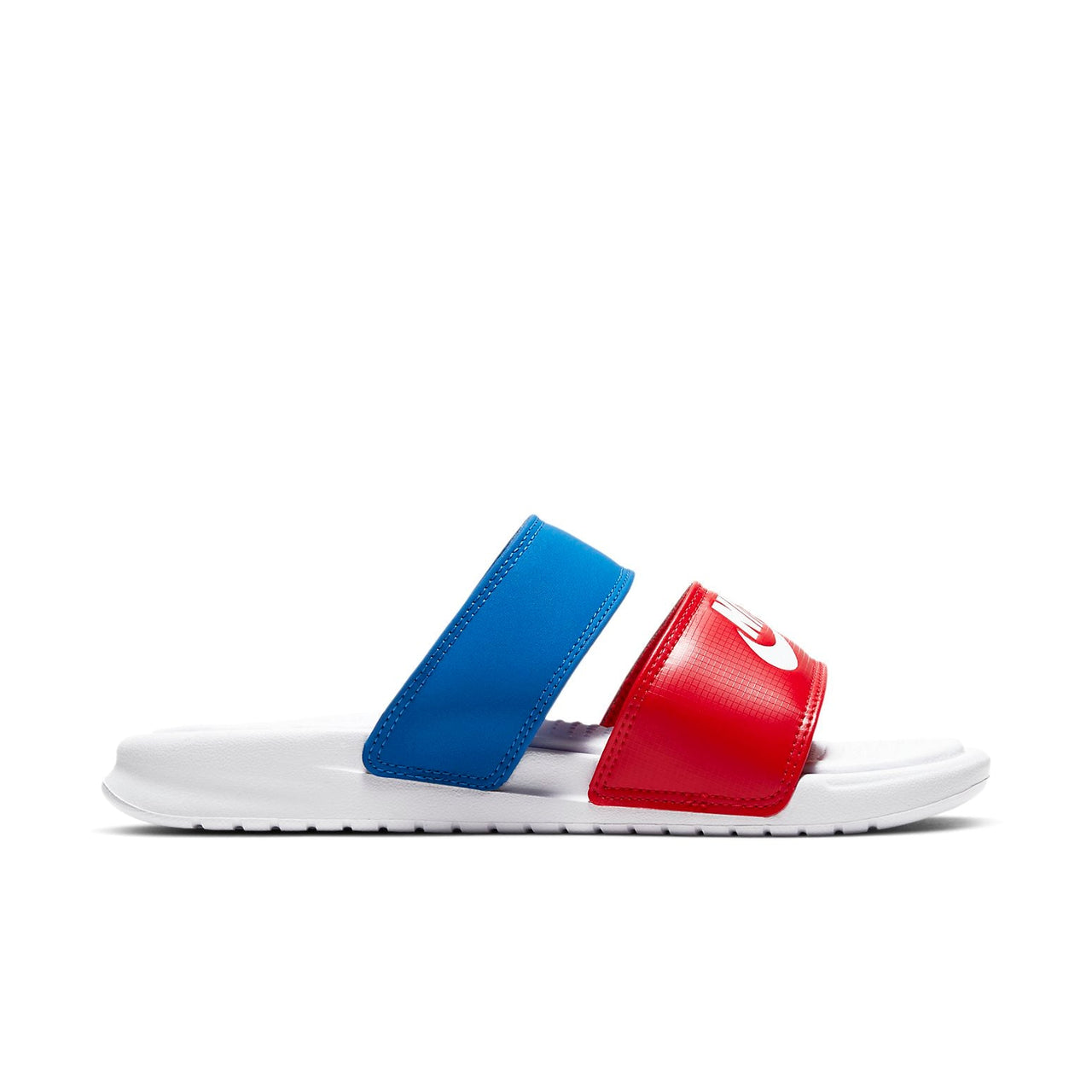 (WMNS) Nike Benassi Duo Ultra Slide 'University Red Game Royal' 819717-110