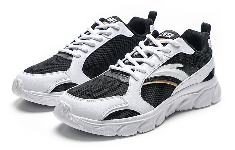 ANTA Running Shoes 'White Black Gold' 912225571-5