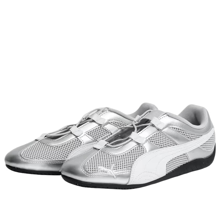 (WMNS) PUMA Speedcat Go Metallic 'Silver White Black' 409183-01