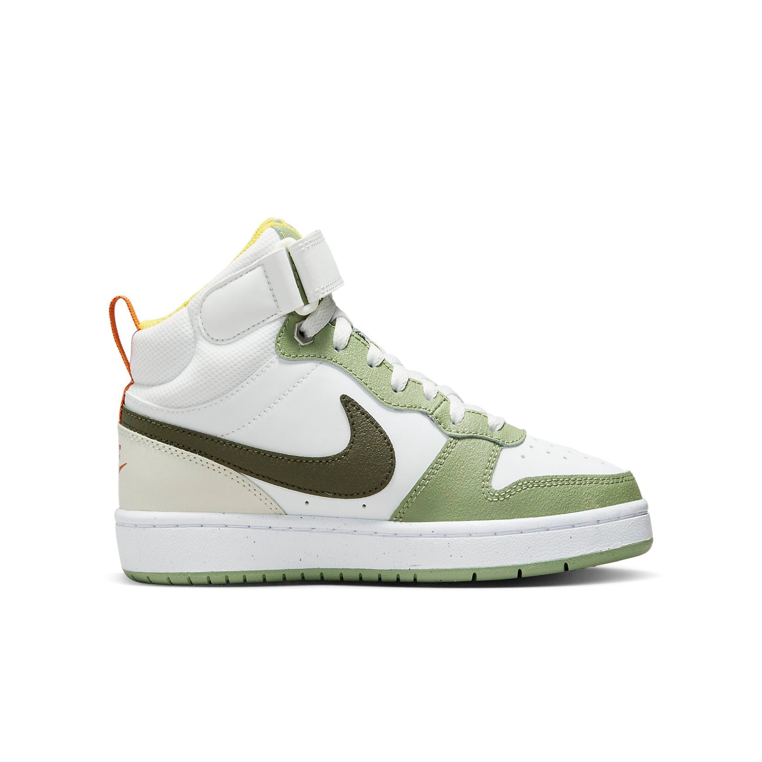 (GS) Nike Court Borough Mid 2 Shoes 'Off White Green' FV3649-171