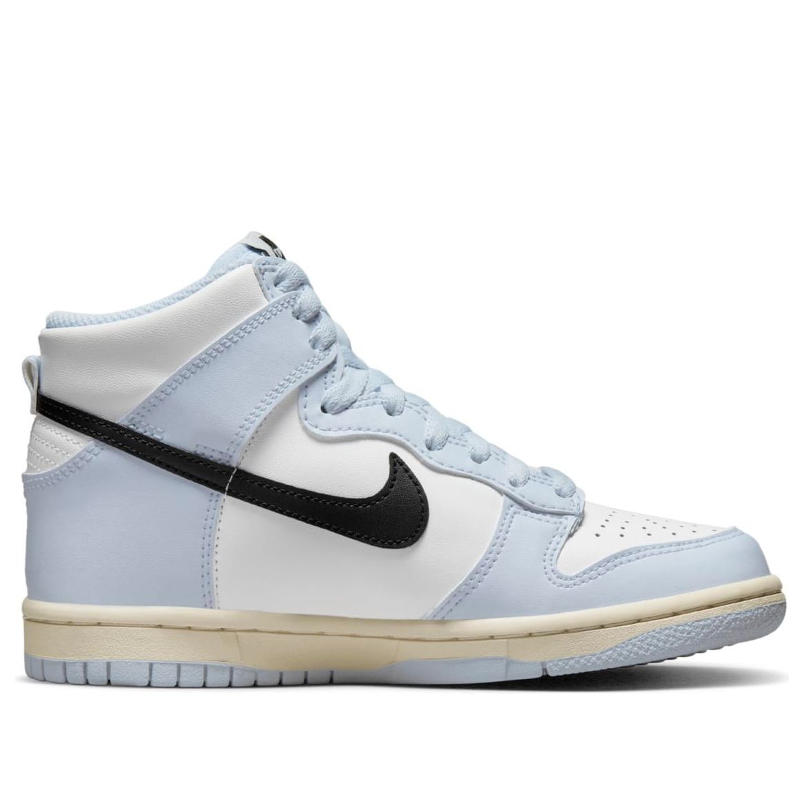 (GS) Nike Dunk High 'Light Blue Grey Black' DB2179-110