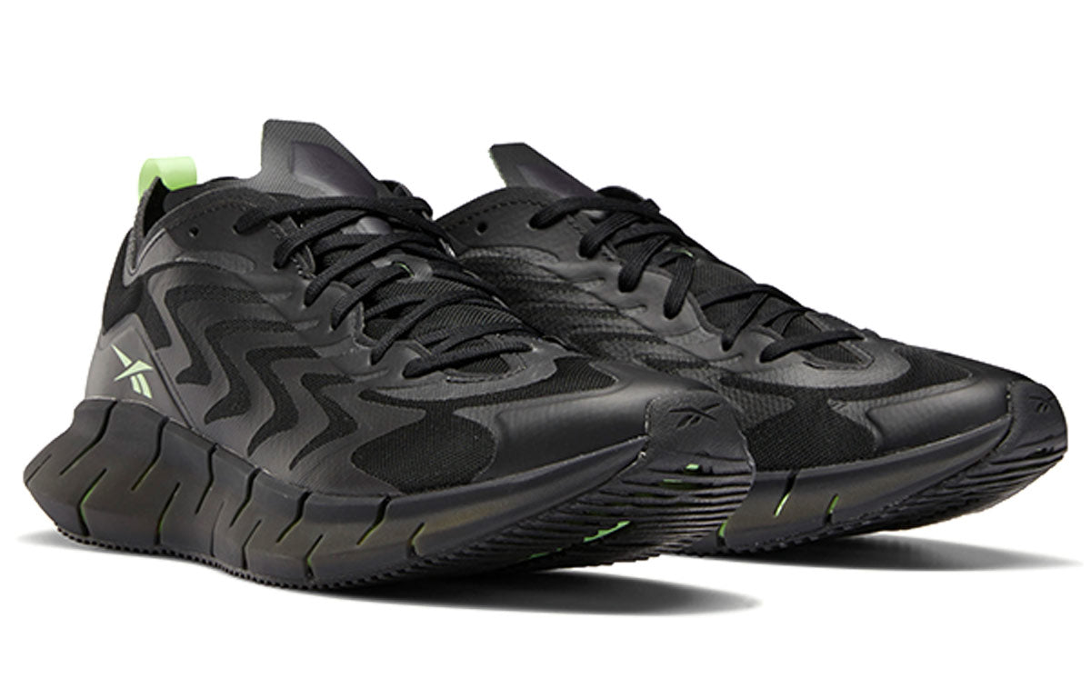 Reebok Zig Kinetica 21 Running Shoes Black/Green G58282