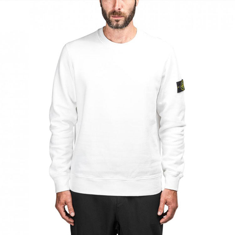 Men's STONE ISLAND Cotton Round Neck White 731563020-V0001