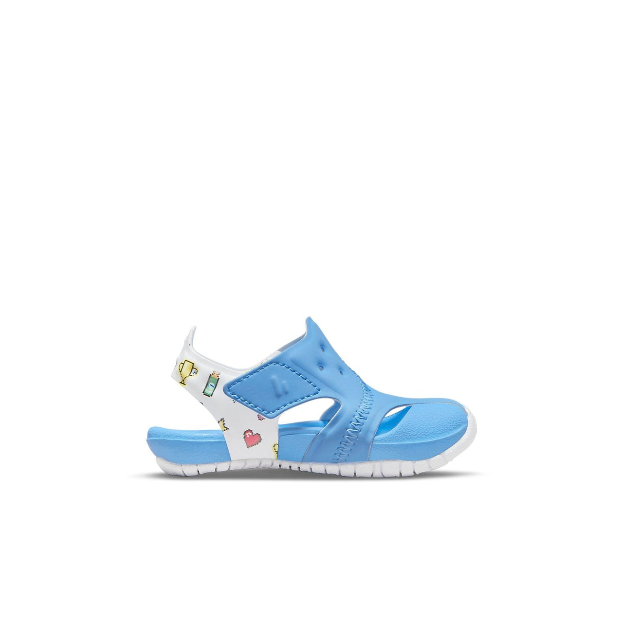 (TD) Air Jordan Flare 'University Blue Poison Lemon Yellow White' DM8972-417