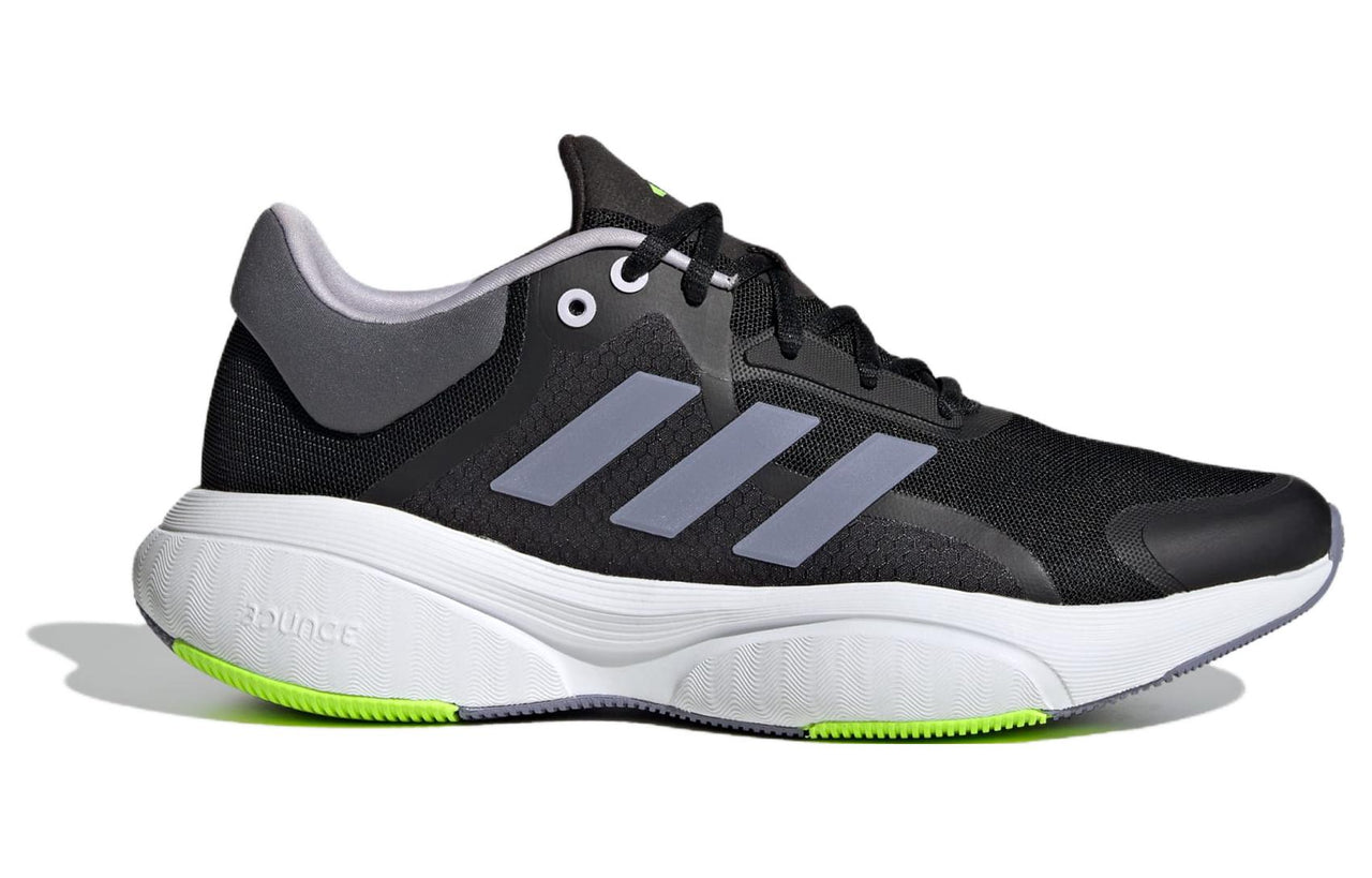 (WMNS) adidas Response 'Core Black Silver Violet Lucid Lemon' IG0332