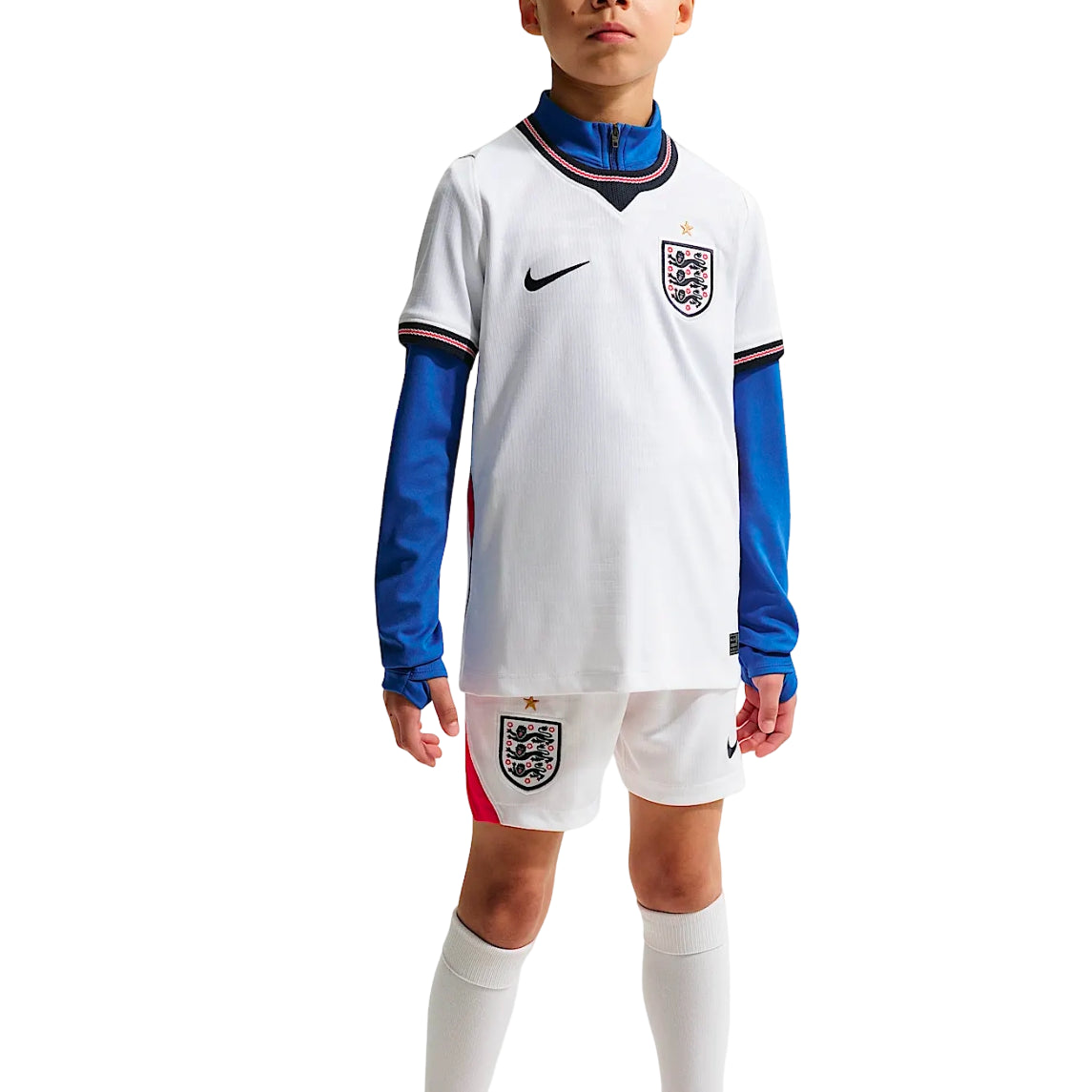 (GS) Nike England National Team 2026 Stadium Home Dri-FIT Soccer Jersey 'White Speed Red Obsidian' IB5111-100