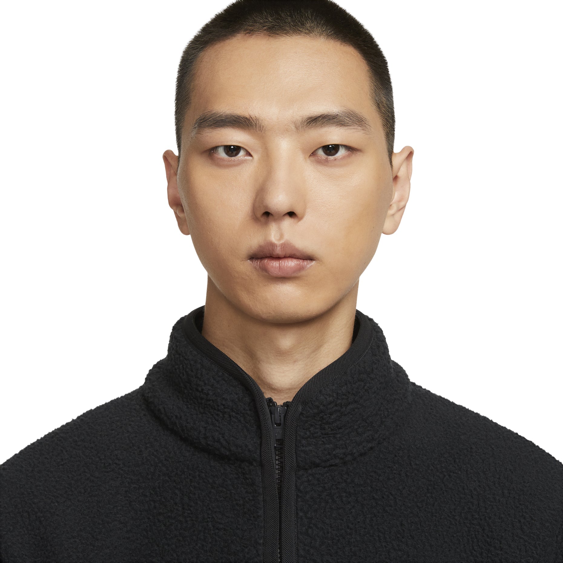 Nike Sportswear Club Fleece Jacket Asia Sizing 'Black' FZ0889-010
