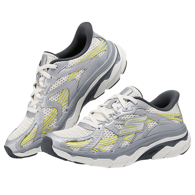 (WMNS) Skechers Go Run Arch Fit 2.0 'White Grey' 129223-WGY