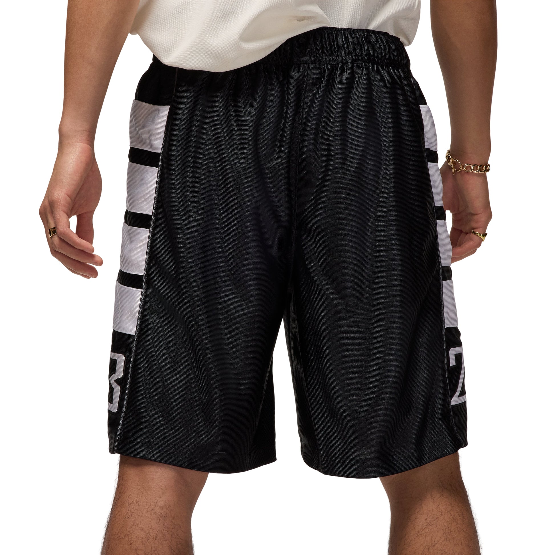 Jordan Brooklyn Cat Scratch Shorts 'Black White' HV0560-013