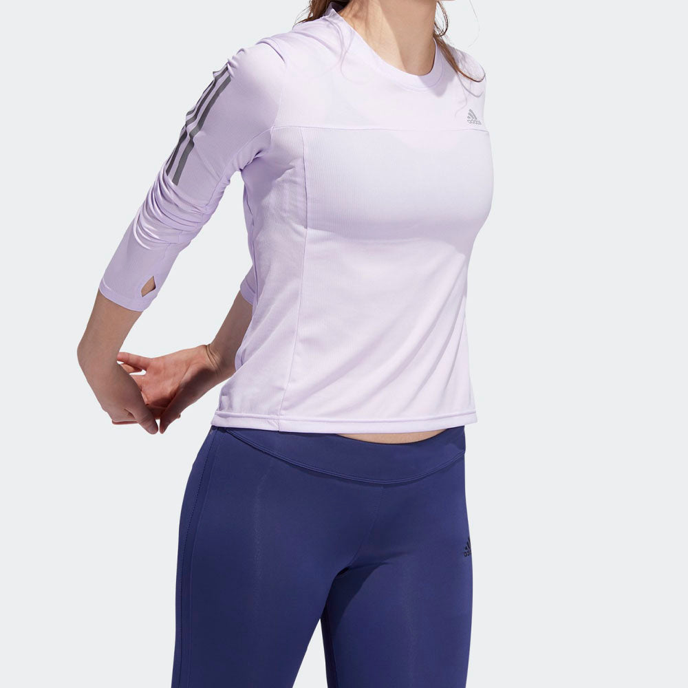 (WMNS) adidas OTR Ls Tee Casual Gym Sports Long Sleeves Purple FL7266