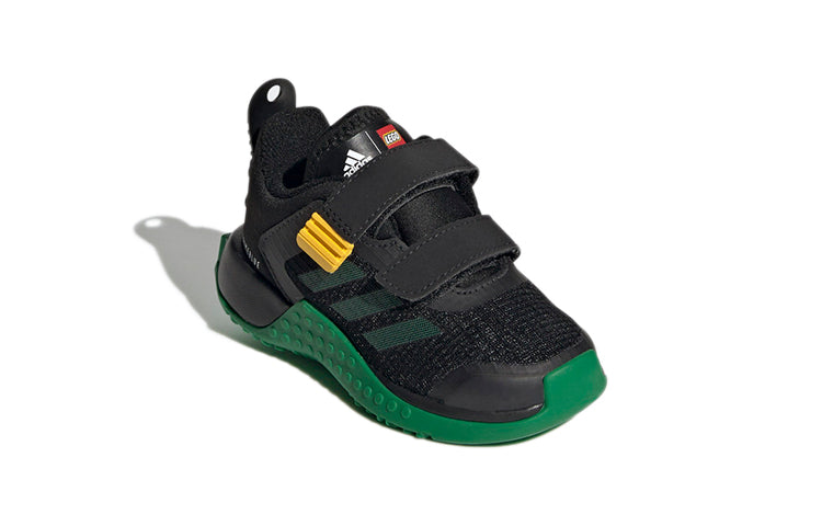 (TD) adidas LEGO x Sport Infant 'Black Green' FZ5444