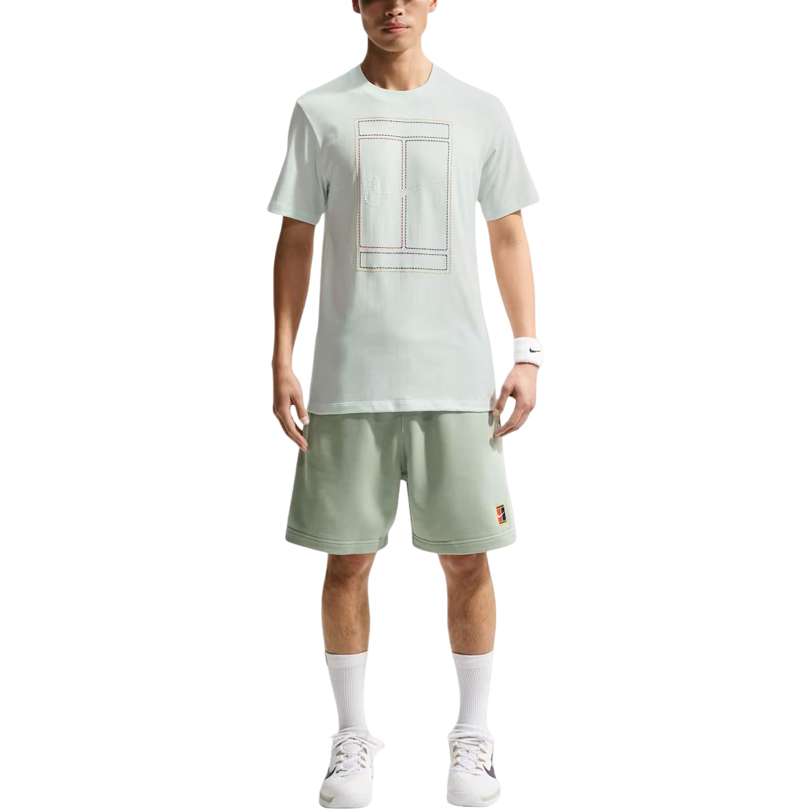 Nike Court Heritage T-Shirt 'Barely Green' IH2086-394