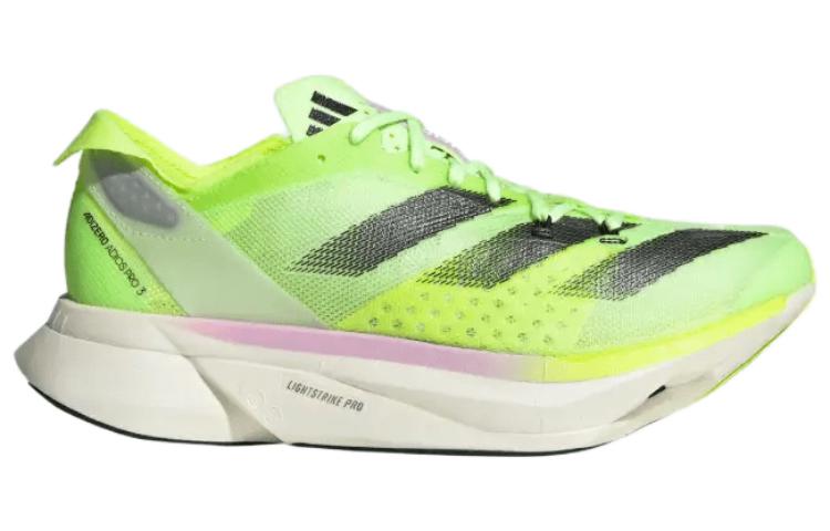 (WMNS) adidas Adizero Adios Pro 3 'Aurora Black Zero Metalic Lucid Lemon' IG6429