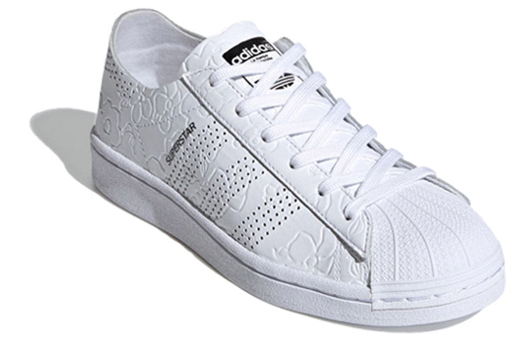 (WMNS) adidas originals Superstar Floral 'White' FW3555