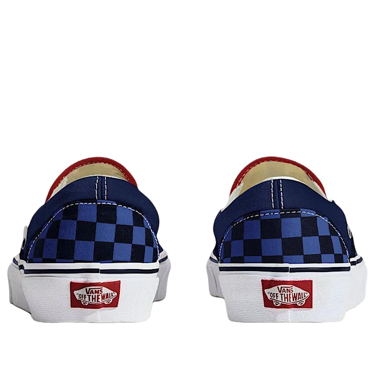Vans Classic Slip-On Checkerboard 'Navy Blue' VN000EACZU3