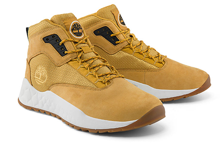 Timberland Solar Wave Mid Hiker Boots 'Wheat' A2BPV