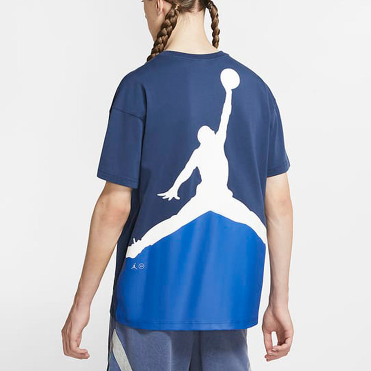 Air Jordan x Fragment T-Shirt 'Navy/Sport Royal/White' DA2985-414