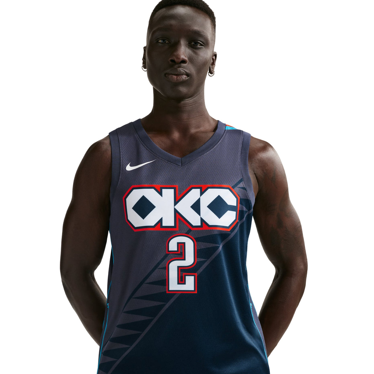 Nike Oklahoma City Thunder City Edition NBA Swingman Jersry 'Shai Gilgeous-Alexander'  HM5990-437