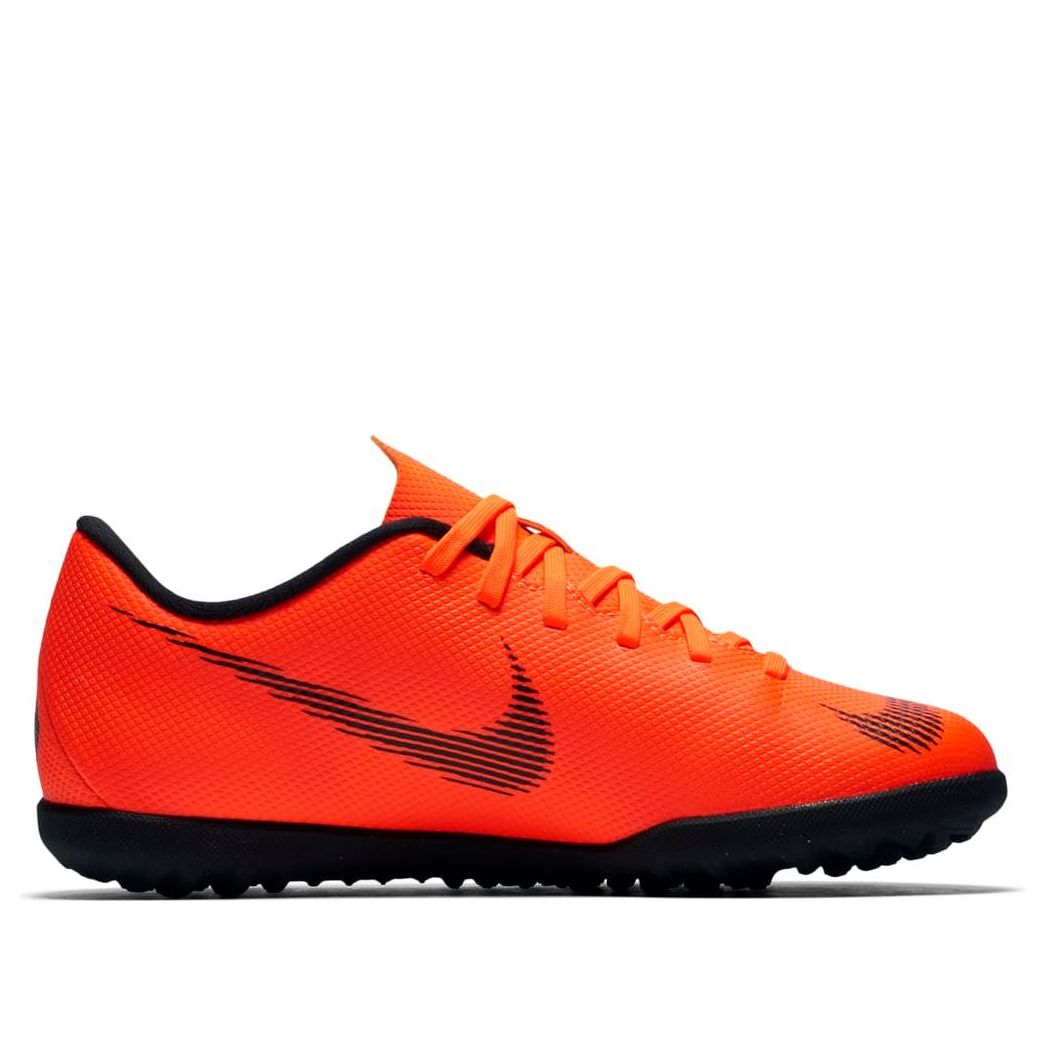 (GS) Nike Mercurial Vapor 12 Club TF 'Total Orange Black' AH7355-810