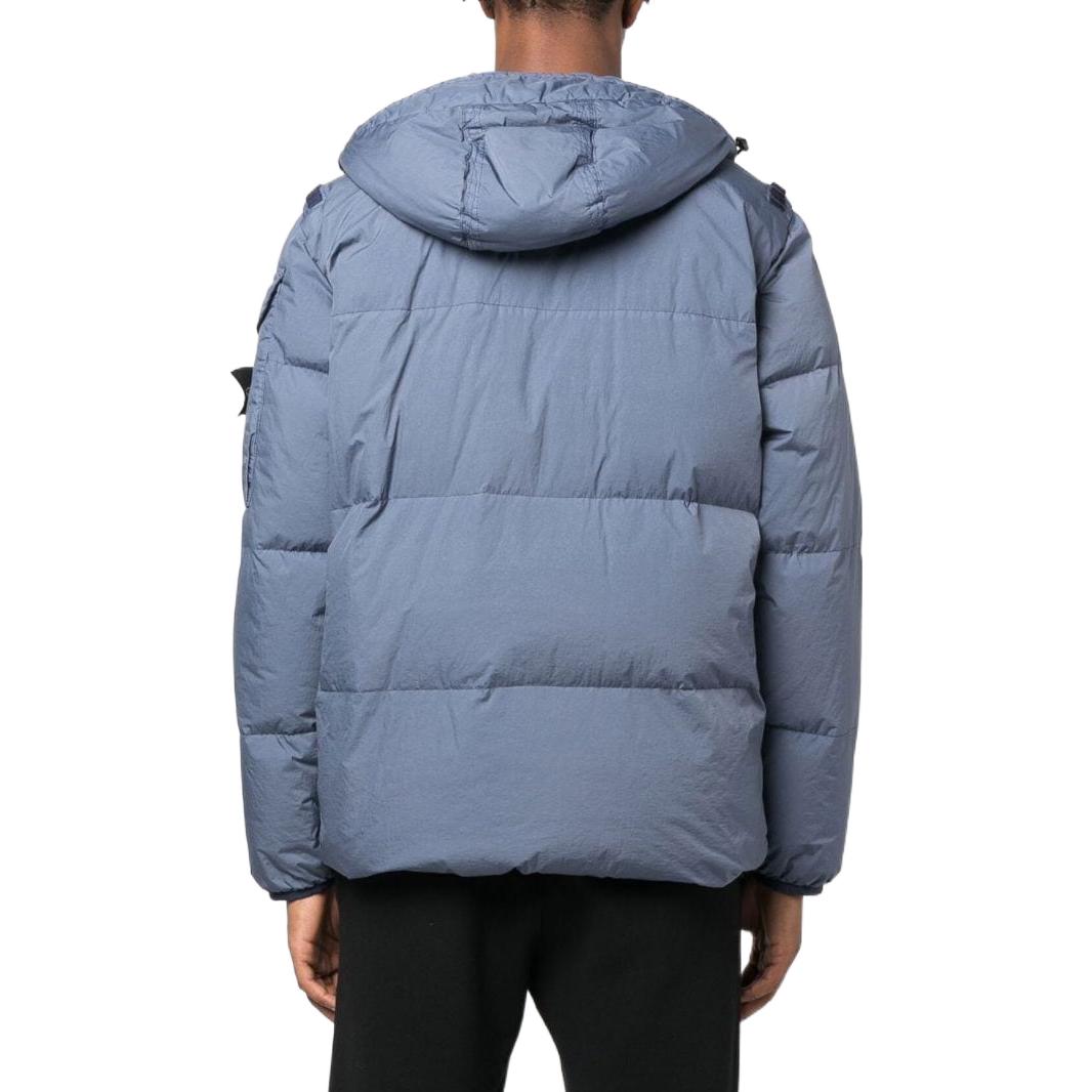 STONE ISLAND Crinkle Reps Down Jacket 'Dark Blue' 771540223-V0024
