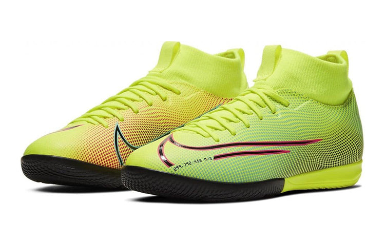 (GS) Nike Mercurial Superfly 7 Academy MDS IC 'Lemon Venom Aurora' BQ5529-703