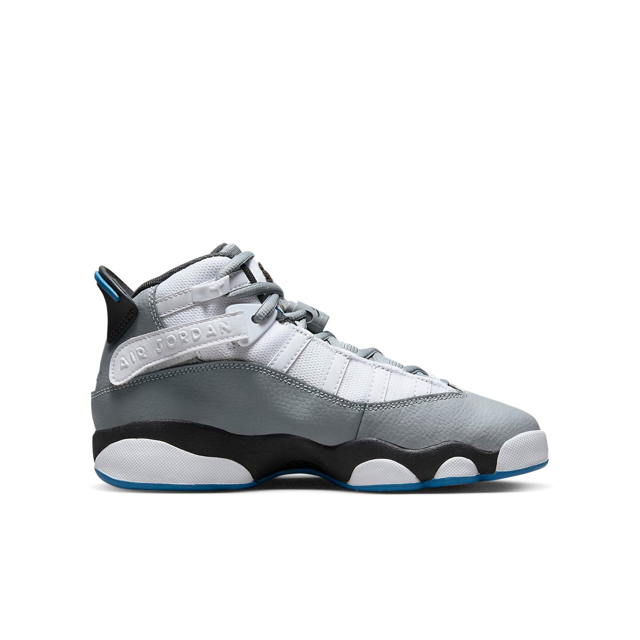 (GS) Air Jordan 6 Rings 'White Particle Grey' 323419-110