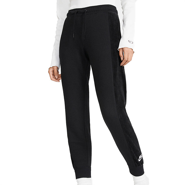 (WMNS) AS W Nike Sportswear HRTG JOGGER VELOUR Black CZ1875-010