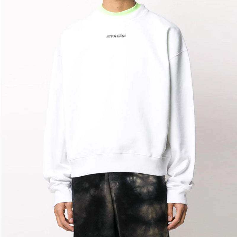 Off-White Marker Arrows Crew-Neck Sweatshirt OMBA035E20FLE0020125