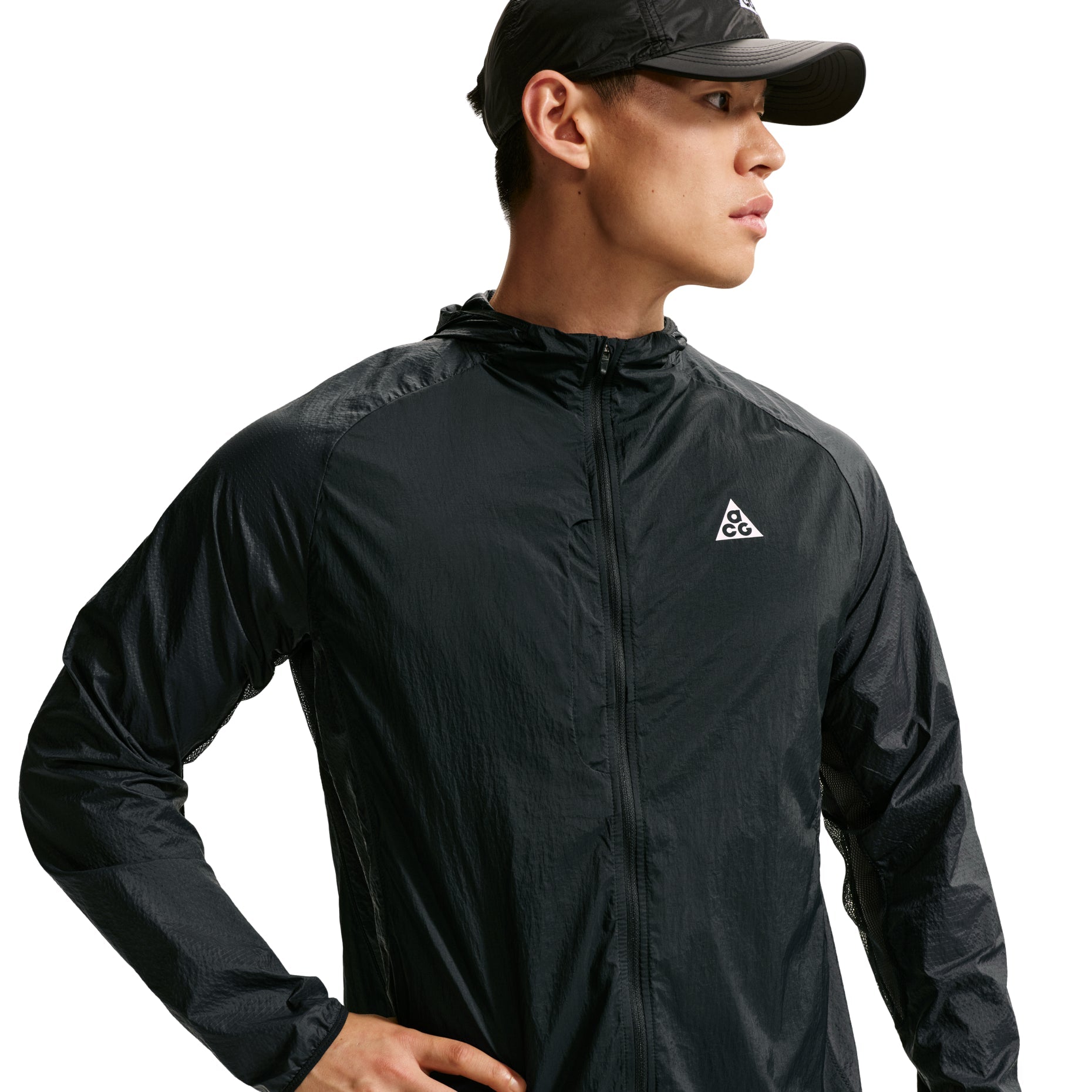 Nike ACG Aries UV Protection Jacket 'Black Summit White' IF2105-010