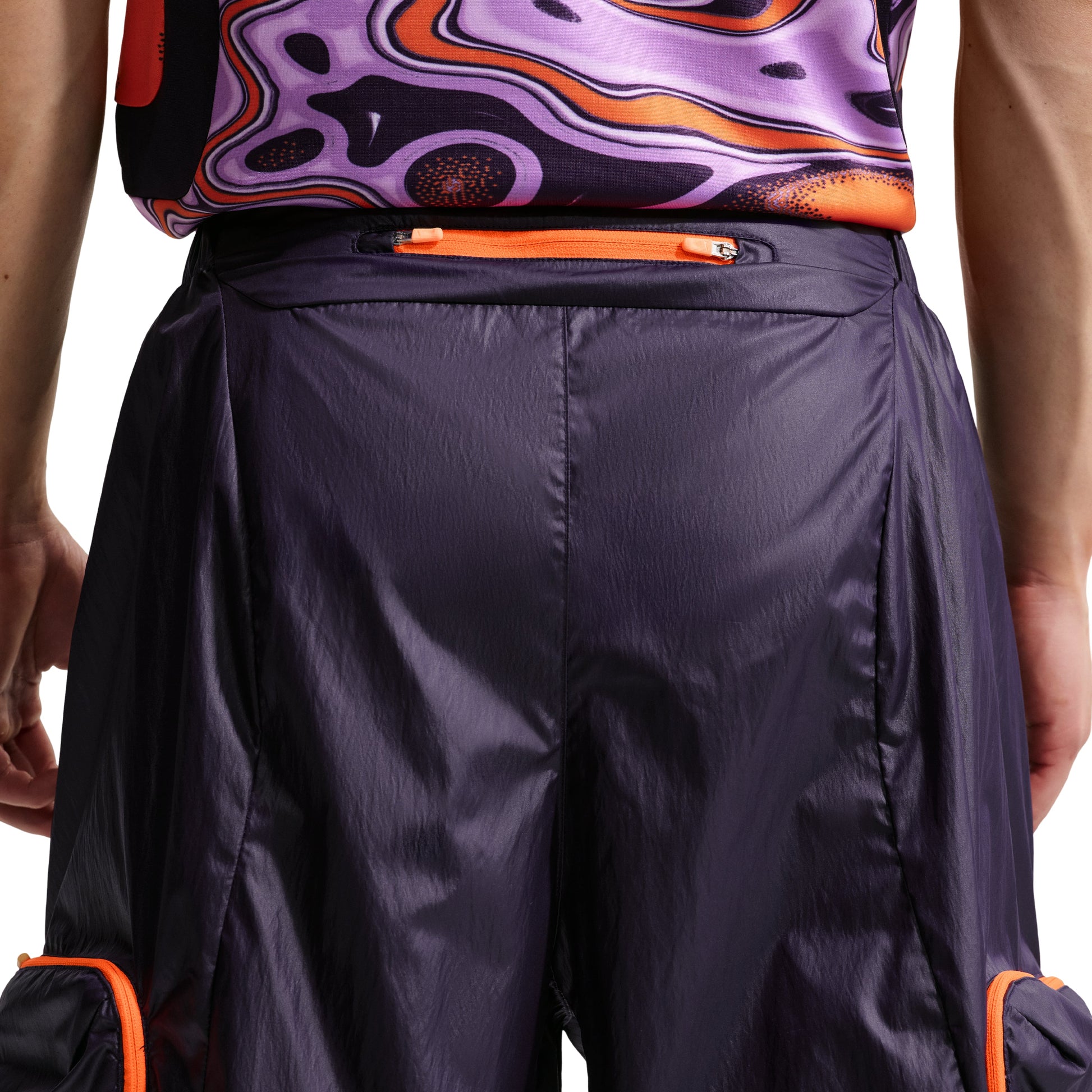 Nike Project F.R.O.G. Woven Pod Cargo Shorts 'Purple Dynasty Tangerine Tint' IF1292-525