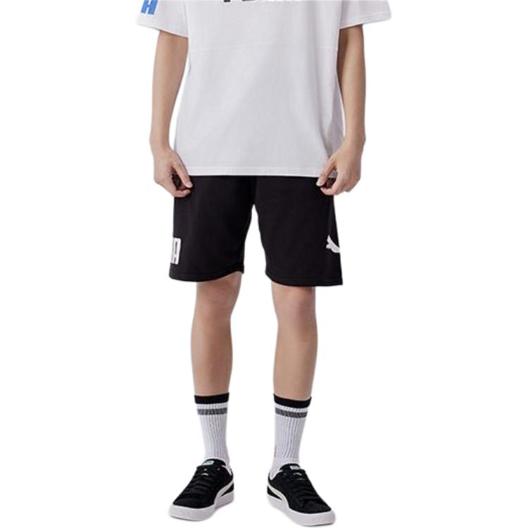 PUMA Logo Casual Shorts 'Black' 683443-01