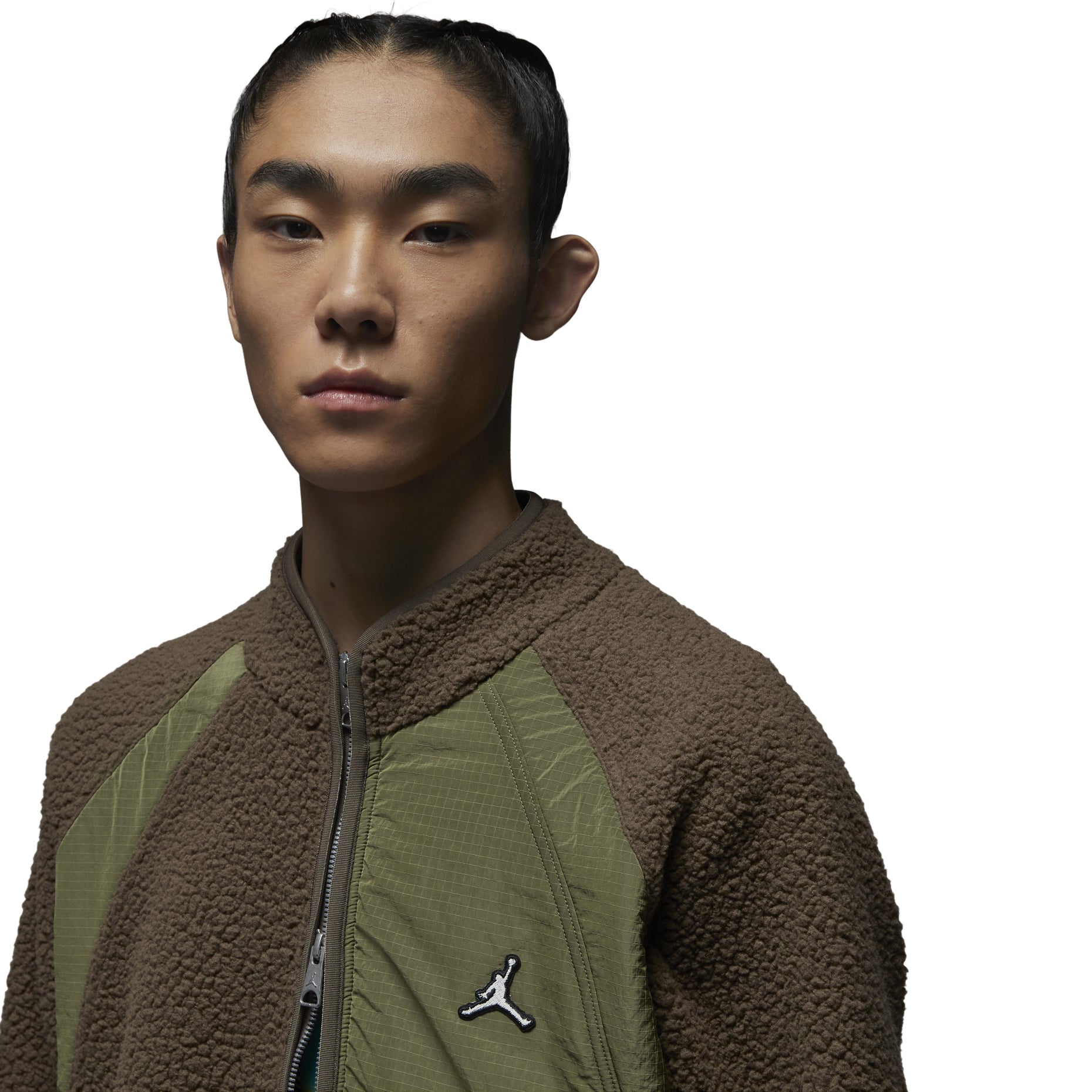 Air Jordan Long Sleeves Fleece Jacket 'Brown' FV8450-274