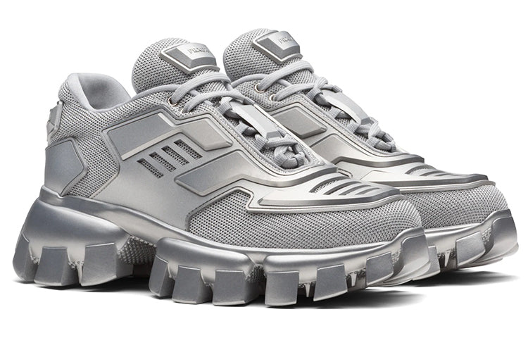 (WMNS) PRADA Cloudbust Thunder Sneakers 'Silver' 1E819L_3KR2_F0118_F_050