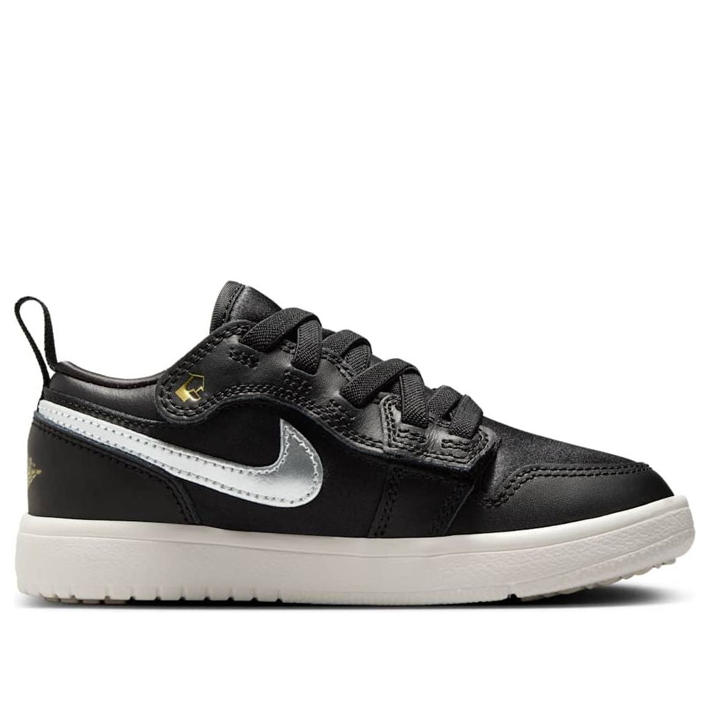 (PS) Air Jordan 1 Low ALT SE 'Black Silver Sail Gold' FZ3920-001