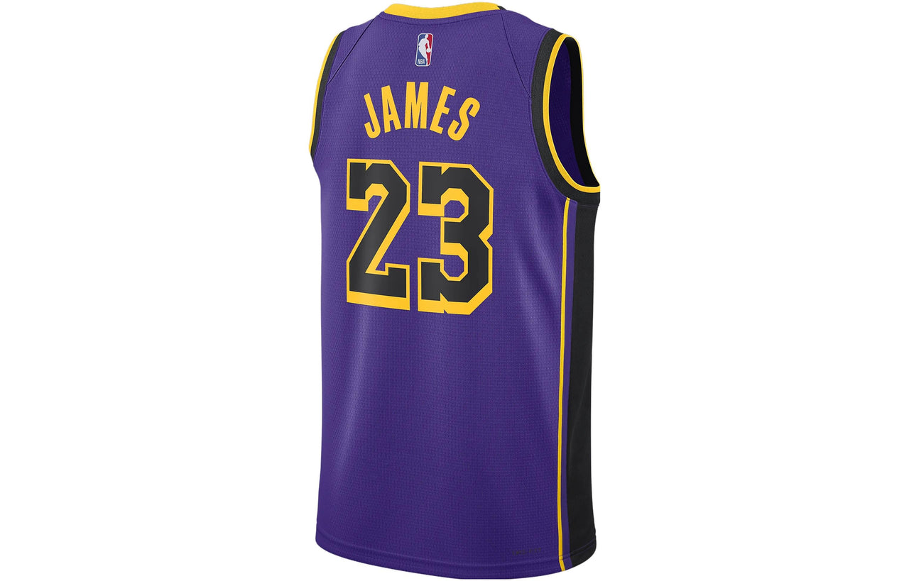 Air Jordan x NBA Los Angeles Lakers Statement Edition Swingman Jersey 'LeBron James' DO9530-508